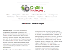 Tablet Screenshot of onsitestrategies.com